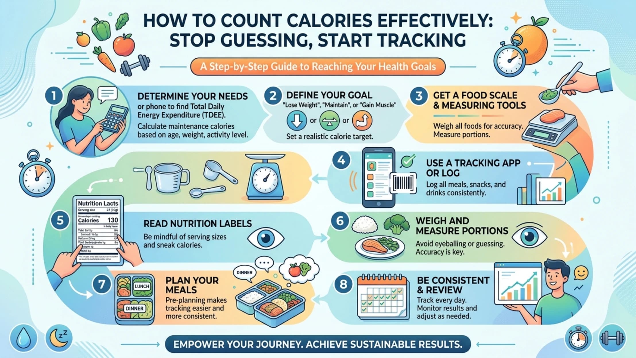 How to Count Calories Effectively: Stop Guessing, Start Tracking
