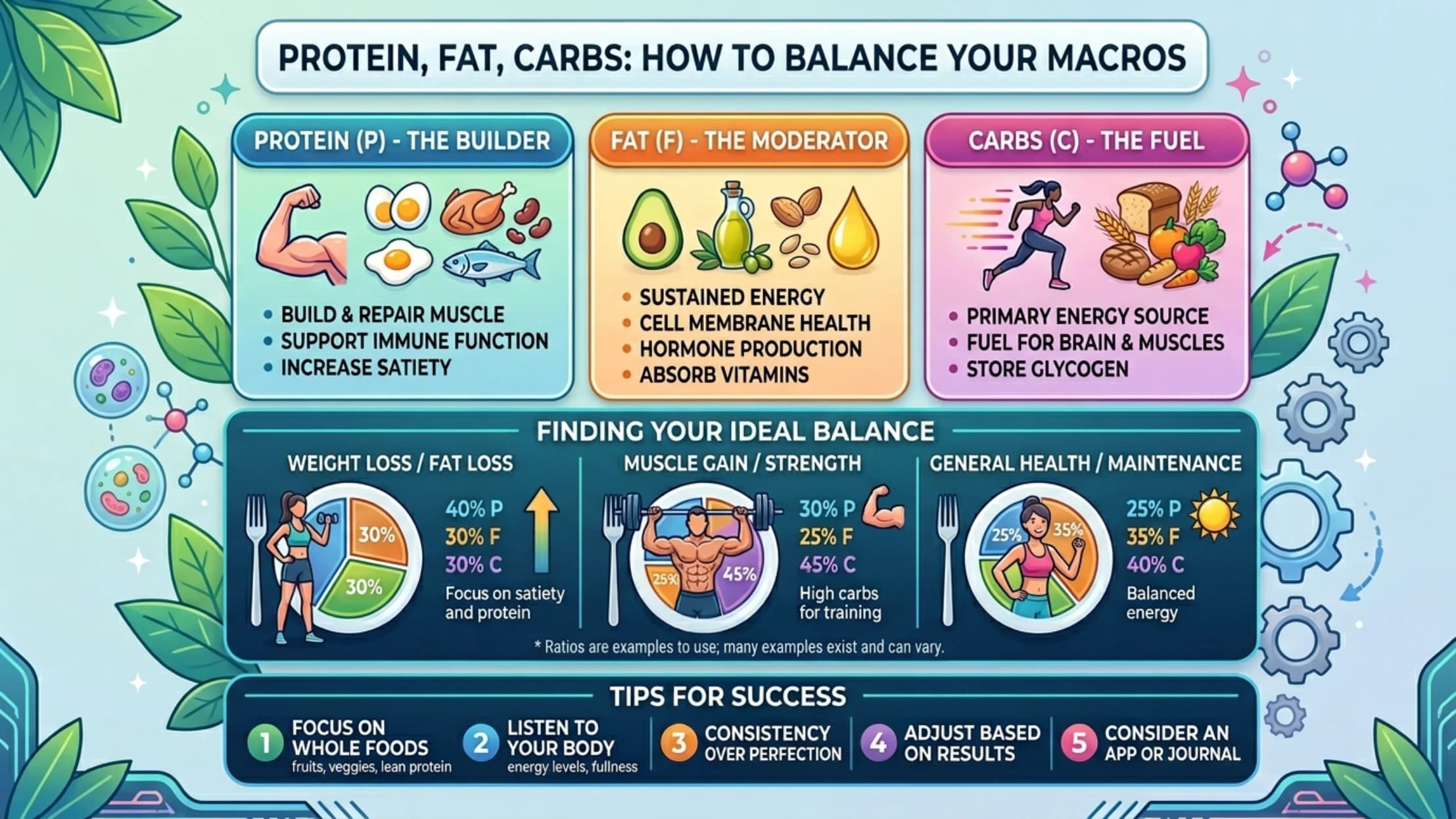 Protein, Fat, Carbs: How to Balance Your Macros