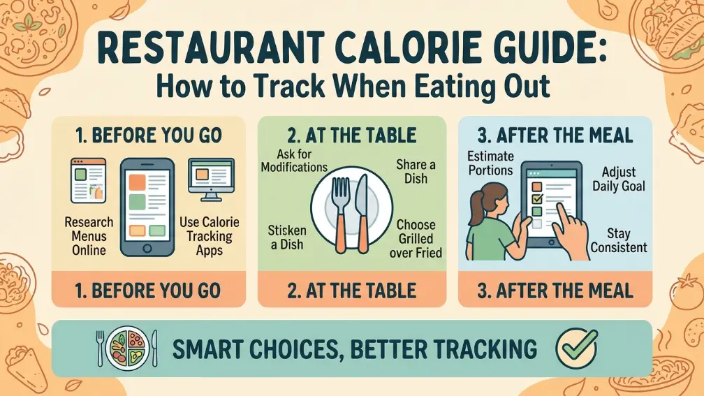 Restaurant Calorie Guide: How to Track When Eating Out